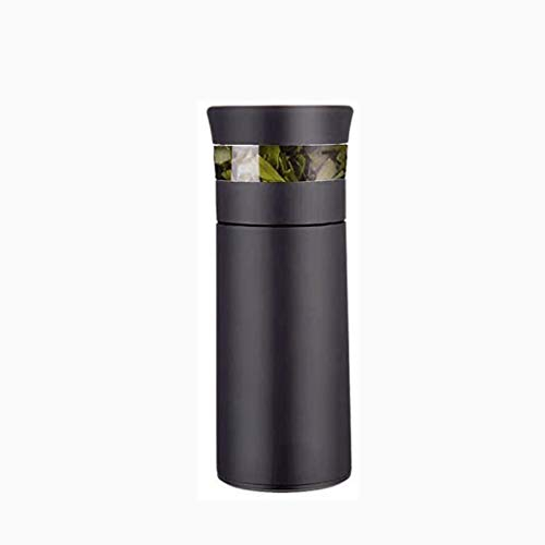 ZYMEN Tee-Ei, Wasserflasche, vakuumisolierte Edelstahl-Filterflasche für lose Blätter, tragbare Thermoskanne mit Sieb Commemoration Day