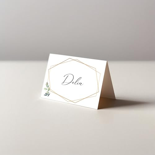 50 Segnaposto per Cerimonia Matrimonio Nozze Compleanno Comunione Cresima (Alloro)