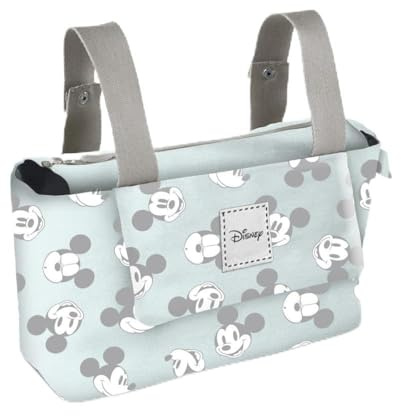 Disney Mickey Mouse Bonny-Sac Organisateur de Poussette Bébé Hamper Mommy, Bleu, 39 x 24 cm, Capacité 10 L