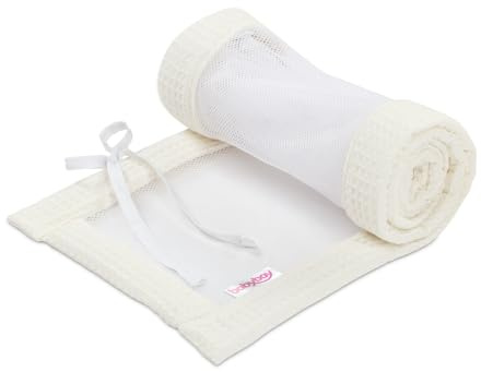 babybay nest nät våffelpiké lämplig för modell Maxi, boxhopp, komfort och komfort Plus, elfenben