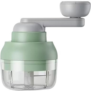 MOVAWAKY Hachage Rapide en Secondes,Hachoir à Légumes Portable Purée, Hacher, Découper, Mixer Lames en Acier Inoxydable Rapidité et facilité | Lames Acérées en Acier Inoxydable