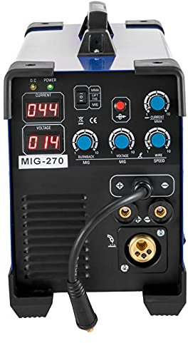 Máquina de Soldar, MIG MMA TIG 3 IN 1 MIG Soldador Máquina soldadora 270A MIG MMA Soldador Combo