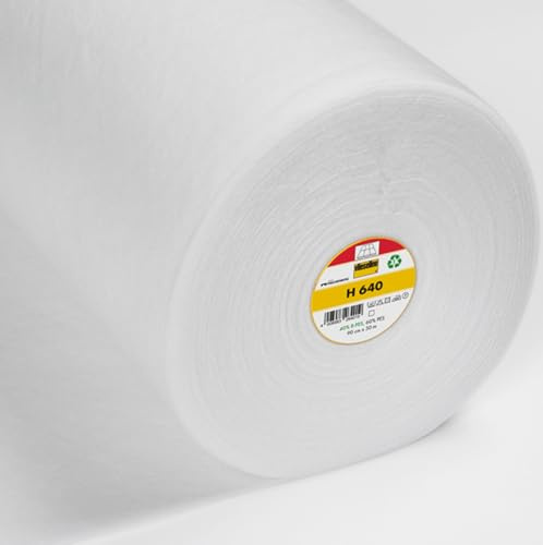 Vlieseline/Vilene Volume Fleece Fuse H640 90 cm White Per Metre