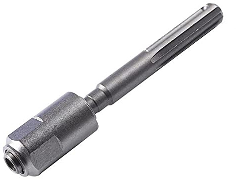 1 Stück Adapter Bohrfutter Konverter SDS Max zu SDS Plus Chuck Adapter, Chuck Bohrer Konverter Schaft 200mm Schnellwerkzeug Passend für Alle Standard SDS Max Bohrer