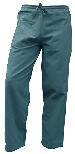 PANASIAM 'K' - Trousers in Petrol Blue, XXL