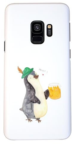 Mr. & Mrs. Panda Handyhülle passend für Samsung Galaxy S9 Handyhülle, Weiß