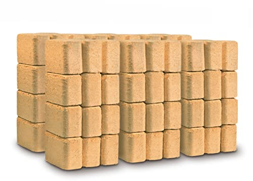 BURGMACHER Bricchetti in legno duro, 10 kg, 20 kg, 30 kg, 60 kg, 90 kg, 480 kg, 960 kg (legno duro RUF Eco, 60 kg)
