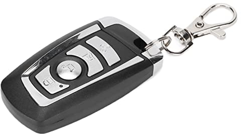 Control Remoto de Puerta de Garaje, Interruptor de Cierre de Abridor de Puerta Eléctrico, Controlador de Clonación de Aprendizaje Inalámbrico de 433 MHz, Mini Llavero Portátil, Datos de Copia Rápida