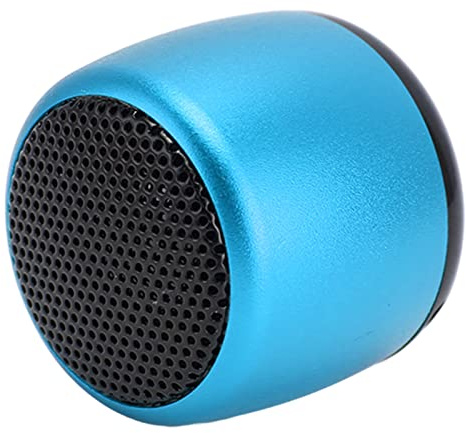 Mini Altoparlante Bluetooth, Ricarica USB Chiamate in Vivavoce di Grande Volume Piccolo Altoparlante Wireless Subwoofer Pesante per PC per Telefono (Blu)