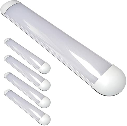 LED ATOMANT 5x Pantalla Luminaria LED 120cm 72W Color Luz Fria 7200lm | Color Blanco Frio 6500K