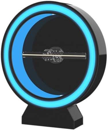 Ventilateur D'hologramme 3D, Projecteur WiFi à Projection Holographique 2000 X 128 avec Couvercle de Protection Rond, Lecteur de publicité 3D pour Magasins d'affaires, Magasins,
