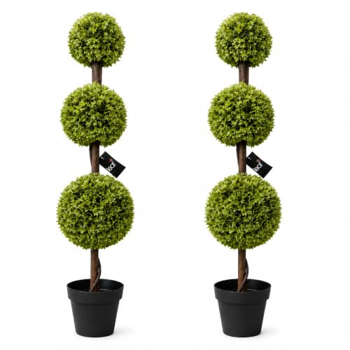 Leaf Artificial Boxwood Ball Trees