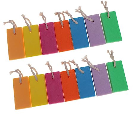 Ipetboom 18pezzi Pietra Pomice Per Piedi Professionale Pietra Per Sfregamento Strumento Esfoliante Per Rimuovere Morta Pomice Per Pedicure Resistente e Pratico