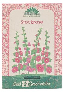 5x Saatgut Stockrose – Samenfest & hochwertig | Stockrosen-Samen: Wundeschöne Blüten für Garten & Balkon | Schöne Geschenkidee zum Geburtstag, als Mitbringsel, Gastgeschenk