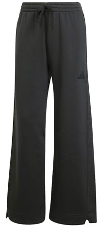 Adidas Femme all SZN Fleece Loose Wide Leg Pants, Black, M