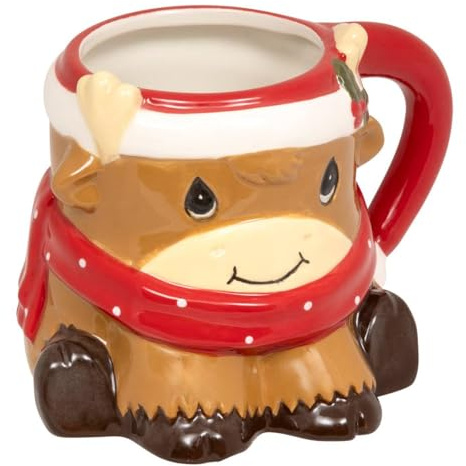 ATMOSPHERA CREATEUR D'INTERIEUR - Tazza con Renna di Natale 35 cl