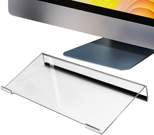 Generisch - Soporte elevador de pantalla acrílico transparente para