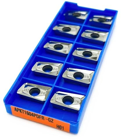 BAP BAP400 BAP400R 24/25/32 mm Fräserhalter Schulterschnitt rechtwinkliger Präzisionsfräser APMT1604 Schaftfräser Wendeschneidplatten(APKT1604PDFR G2 H01)