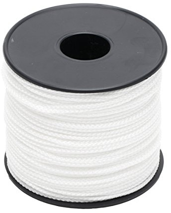 Corde Tresse polypropylène Blanche Bobine Ø 2 mm ± 100m, Flandria 421