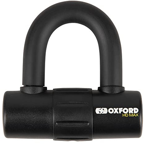 Oxford LK310 HD Max Black. Motorcycle Lock. Tough, high Security disc Lock.