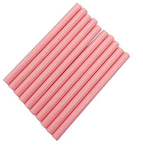 HNGM Klebesticks 10 stücke 7 * 100mm rosa Bunte heiße schmelzkleber Sticks Vintage versiegelung wachs Umschlag einladung Stempel Sicherheit verpackung reparaturtool