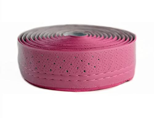 2.1. 6M PU. Rennrad In-Form-Lenkerband-Leder-rutschfeste Fahrradgriffe Kork-Lenker-Klebeband-Riegel-Band-Riemen 998 (Color : Pink)