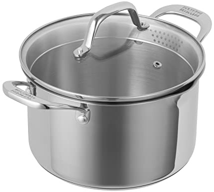 KUHN RIKON Allround Plus - Olla (3,7 L, 20 cm de diámetro, acero inoxidable)