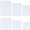 Keilrahmen Leinwand Set, 6 PCS Leinwand Set Künstler Leer Leinwand Sortierte Größe Kunst Leinwand Rahmen Keilrahmen Acryl Öl Wasser Malbrett zum Bemalen Ölfarben Skizzieren