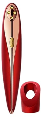 Lalano´S Cosmetics Anti-Aging Eye Care Gerät – RF Radiofrequenz, EMS, 24K Gold Massageköpfe, Wärme- & Kältefunktion, kabellos wiederaufladbar, Hautstraffung & Faltenreduzierung