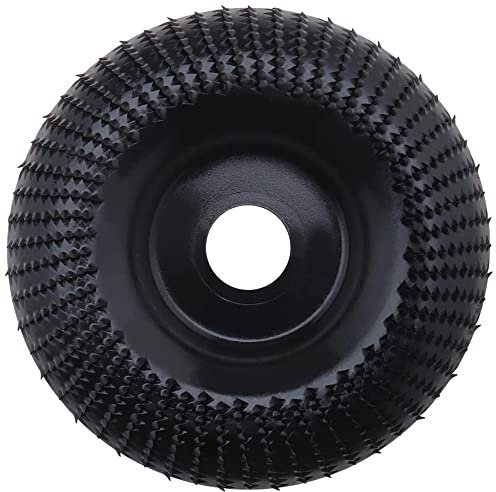 Disque abrasif de ponçage en carbure de tungstène de 100 mm, disque de meulage de polissage de sculpture sur bois, ensemble de disques de sculpture sur bois, version améliorée for meuleuse d'angle(B,1