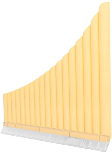 ifundom Panflöte Pan-instrument in C-dur Holzblasinstrument für Anfänger Inklusive Aufbewahrungstasche und Notenbuch
