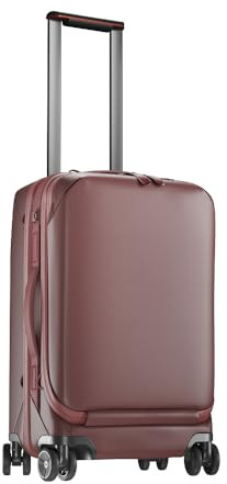 Peak Design Roller Pro Carry-On, Eclipse, Expandable Small Suitcase with Wheels, Carbon Fiber Handle, Drawbridge Opening, Hybrid Soft/Hard Shell, Custom Hardware, Fits XL Camera Cube or Packing Cubes
