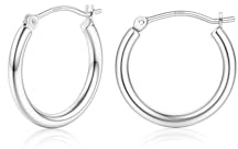 Chriscoco kreoler silver 925 örhängen förgyllda 14K kreoler guld stor medelstor liten allergivänliga lätta örhängen silver 925 15/20/25/30/40/50/60/70 mm, 15MM, 20MM, 25MM, 30MM, 40MM, 50MM, 60MM