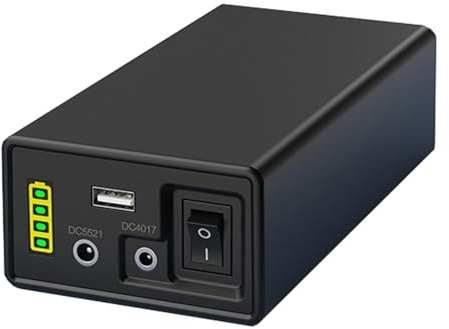 SSCYHT Batería de Repuesto de Iones de Litio de 24 V CC, 12 V y 5 V, 28 000 mAh, 36 400 mAh y 44 800 mAh, con Pantalla de alimentación y Puerto USB de 5 V.