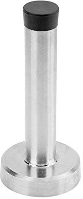 Beofine Wandtürstopper Edelstahl Türstopper, Türpuffer Edelstahl Wand-Türstopper Gummi-Puffer Hochleistungs-Edelstahl-Stoßdämpfer 30cm