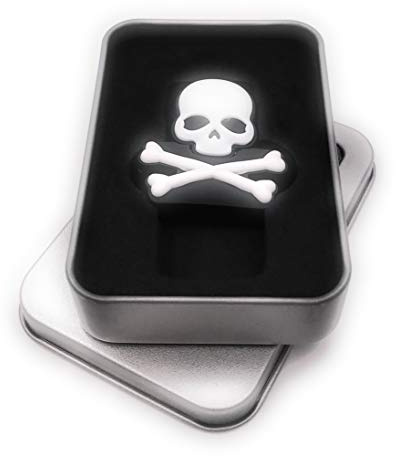Onwomania Skull Gift - Memoria USB (128 GB, USB 3.0)
