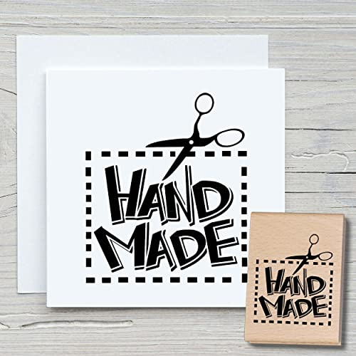 NEWSTAMPS Stempel Handmade Motivstempel aus Holz & Gummi zum Karten basteln, Holzstempel, Sprüche, Spruchstempel, Textstempel, Schrift, selbstgemacht, Scrapbook, Textilstempel, Deko