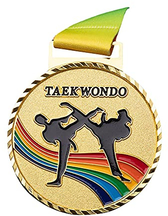 ARVALOLET Medallas de oro, medallas de ganador, medalla de oro deportivo, premio de cobre dorado, medalla de taekwondo, medalla ganadora, medalla de ganador, medallas olímpicas, medallas de oro,