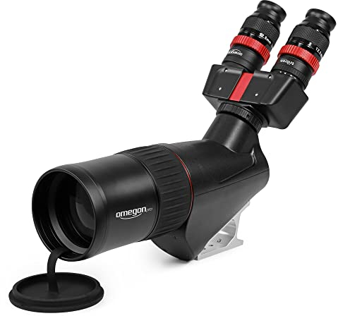 Omegon Spektiv 40x80mm mit Binoeinblick