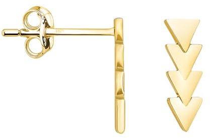 SOFIA MILANI - Damen Ohrringe 925 Silber - Pfeil Ohrstecker