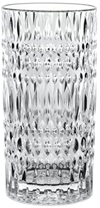 Spiegelau & Nachtmann, Lot de 2 verres à latte macchiato en cristal 434 ml Couleur ethnique Barista 104903