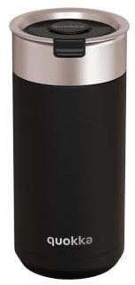 Quokka VASO CAFE TERMICO ACERO INOXIDABLE BOOST CARBON BLACK 400 ML