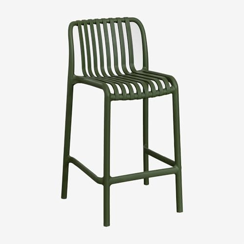 SKLUM Stapelbarer Gartenhocker Wendell aus Polypropylen - ↑65 cm