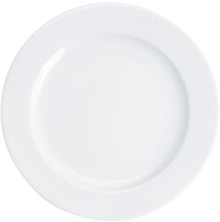 KAHLA System Plus Brunchteller 24 cm | weißer Frühstücksteller aus Porzellan