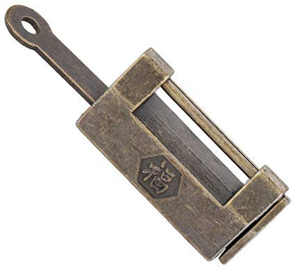 Naroote Vintage-Schlüssel, Retro-Vorhängeschloss, Chinesisches Vintage-Vorhängeschloss, Antiker Retro-Stil, Schlossschlüssel, Mini-Schlösser mit Schlüsseln für Schmuckschatulle,