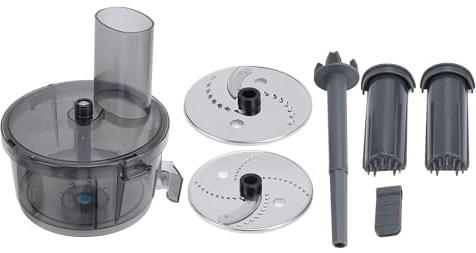 Accesorio Cortador de Verduras compatible con Batidora de Cocina TM5, TM6 y TM31, Acero Inoxidable ABS, Ideal para Hacer Fideos de Verduras