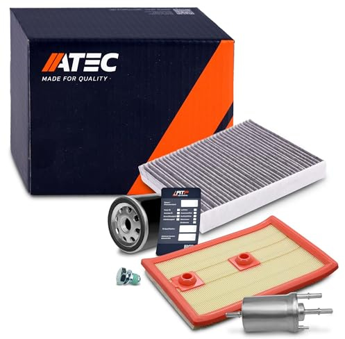 ATEC Germany Inspektionspaket Set B mit 1x Ölfilter, 1x Innenraumfilter