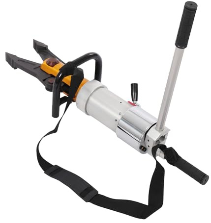 18T Hydraulic Spreader Stretching Plier, 360° Rotating Hydraulic Expanding Plier with Adjustable Strap, Hydraulics Spreader Stretching Pliers for Traffic Accident Firefighting Emergency Rescue