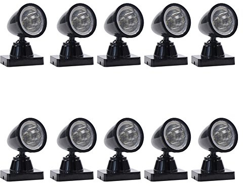 Evemodel LYC18 10 STK. LED Wegeleuchte nieder LED 42mm 3V Spur G / 1 Spot Lampe NEU