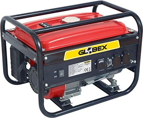Globex Generatore di Corrente a Benzina 4 Tempi 4kW/5.4 HP